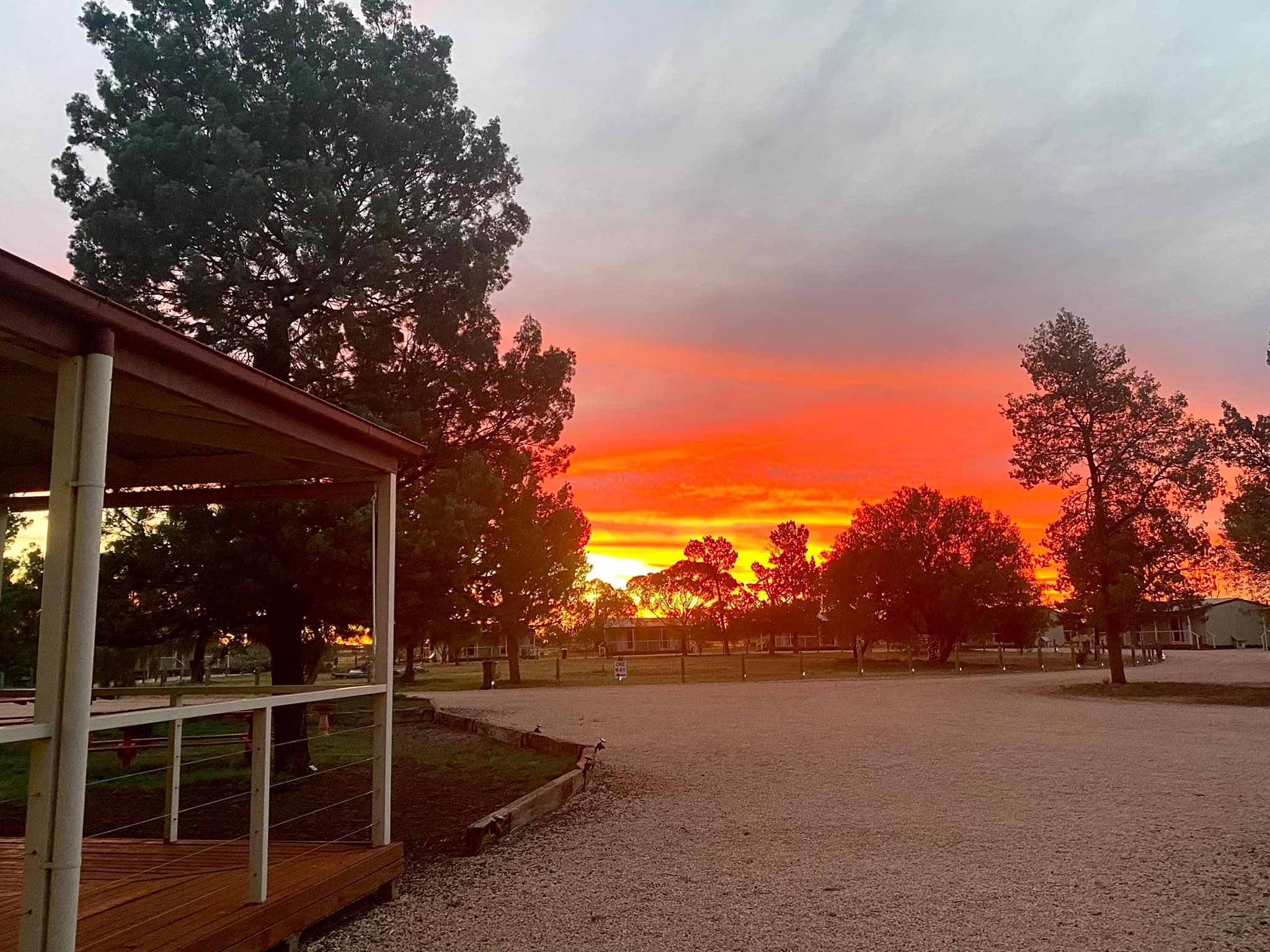 Arrival at Mungo Lodge